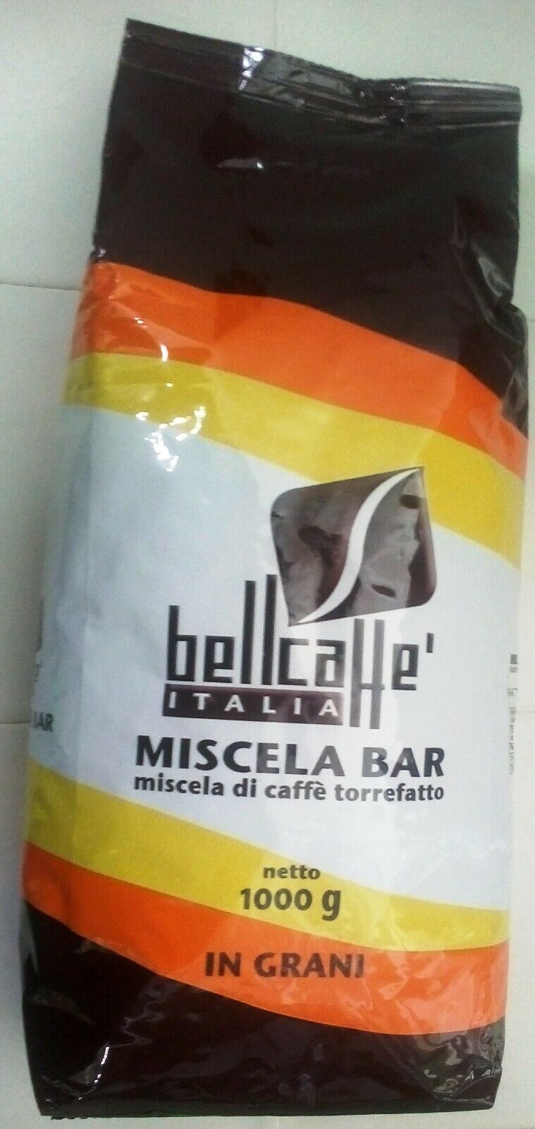 Bell caffè miscela bar in grani kg. 1 x 6 confezioni