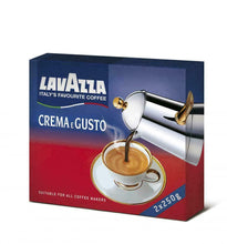 Carica l&#39;immagine nel visualizzatore di Gallery, Caffè Lavazza Crema e Gusto Classico GR.250 X 2 - x 4 confezioni ( totale 2 kg )
