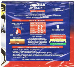 Caffè Lavazza Crema e Gusto Classico GR.250 X 2 - x 4 confezioni ( totale 2 kg )