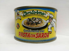 Carica l&#39;immagine nel visualizzatore di Gallery, condimento di pasta con sarde contorno gr. 240 x 12 lattine
