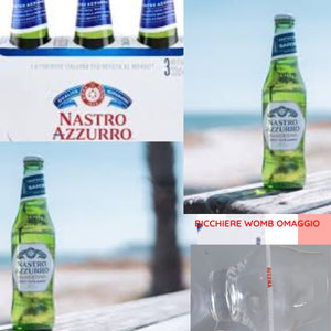 BIRRA PERONI SUPERIORE NASTRO AZZURRO ITALIANA CL 33 X 24 BOTTIGLIE