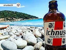 Carica l&#39;immagine nel visualizzatore di Gallery, Birra Ichnusa non filtrata cl. 33 x 24 BOTTIGLIE Birra di Sardegna +bicchIERE OM
