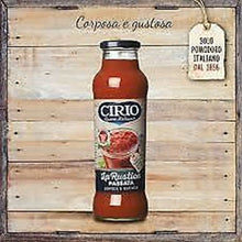 Carica l&#39;immagine nel visualizzatore di Gallery, 12 BOTTIGLIE PASSATA DI POMODORO CIRIO RUSTICA DA 680 GR  100% ITALIANO
