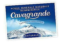 Carica l&#39;immagine nel visualizzatore di Gallery, Acqua CAVAGRANDE  Naturale LITRI 2X 6 BOTT.X 76 CASSE  DI SICILIA ETNA 1 PALLETT
