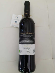 Azienda A. Milazzo Maria Costanza Bianco -Insolia-Chard.2018-VINO DOP DI SICILIA