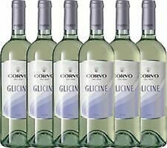 6 x VINO Corvo Glicine Bianco CL 75 2019 Duca di Salaparuta TERRE DI Sicilia