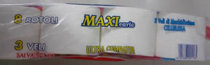 MAXI CARLO CARTA BLU CARTA IGIENICA MAXI 8-ROTOLONI = 24 ROTOLI