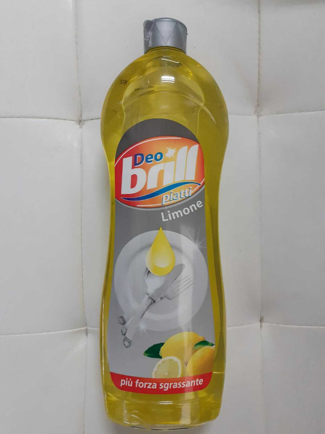 4 PEZZI BRILL Lavapiatti  Limone 1000 Ml [ 4 LT ]