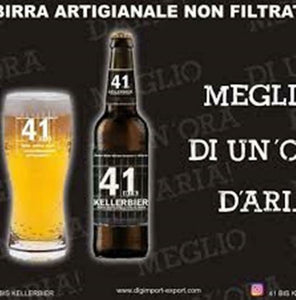 Birra 41BIS KELLERBIER non filtrata cl. 33 x 10 bottigl scade 21-05-20 GERMANY