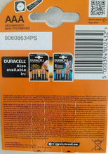 Carica l&#39;immagine nel visualizzatore di Gallery, 4 X 4 16 pile batterie ministilo AAA DURACELL Simply TOTALE 16 BATTERIE
