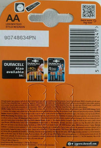 4 BLISTER X 4-  16 pile batterie STILO AAA DURACELL Simply