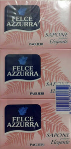 3X12 Saponette FELCE AZZURRA ELEGANTE Sapone Solido 100g gelsomino cashmereX 36
