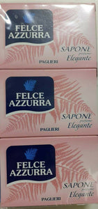 3X12 Saponette FELCE AZZURRA ELEGANTE Sapone Solido 100g gelsomino cashmereX 36