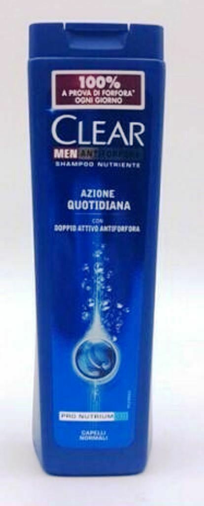 CLEAR MEN ANTIFORFORA SHAMPOO 250 ML.AZIONE QUOTIDIANA ANTIFORFORA  3 pezzi