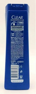 CLEAR MEN ANTIFORFORA SHAMPOO 250 ML.AZIONE QUOTIDIANA ANTIFORFORA  3 pezzi