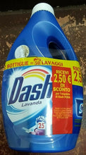 Carica l&#39;immagine nel visualizzatore di Gallery, Detersivo per Lavatrice Liquido DASH Classico 25 Lavaggi da 1375 ml X 2 Bucato
