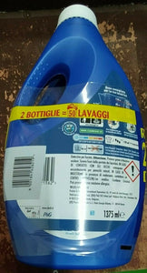 Detersivo per Lavatrice Liquido DASH Classico 25 Lavaggi da 1375 ml X 2 Bucato