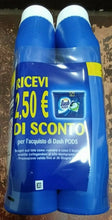 Carica l&#39;immagine nel visualizzatore di Gallery, Detersivo per Lavatrice Liquido DASH Classico 25 Lavaggi da 1375 ml X 2 Bucato
