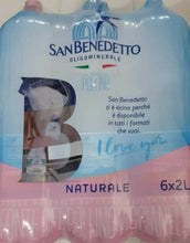 Carica l&#39;immagine nel visualizzatore di Gallery, ACQUA SAN BENEDETTO NATURALE CL.200 X 6 BOTTIGLIE PET X 38 CASSE
