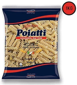 Poiatti Italian Pasta Fusilli - 12 x 1kg