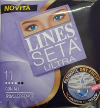 Carica l&#39;immagine nel visualizzatore di Gallery, Lines Seta Ultra Assorbenti con Ali - 11 pz X 4 PACCHI
