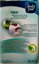 Carica l&#39;immagine nel visualizzatore di Gallery, Profumo Ambipur casa aqua ricarica 20 ml. x 6 pezzi RINFRESCANTE PIOGGIA ESTIVA
