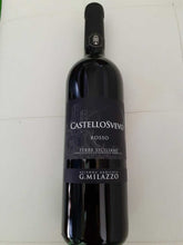 Carica l'immagine nel visualizzatore di Gallery, VINO MILAZZO ROSSO  "CASTELLO SVEVO "  I.G.T. SICILIA 750 ML
