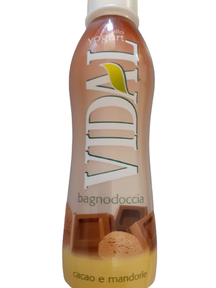 Bagno doccia Vidal allo Yogurt cacao e mandorle ml 400 x 3 bottigli made in IT