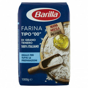 Barilla Farina di Grano Tenero 00 100% Italiano per tutte le preparazioni, 1000G