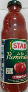 12 BOTTIGLIE PASSATA DI POMODORO PUMMARO' STAR  DA 700 GR  100% ITALIANO