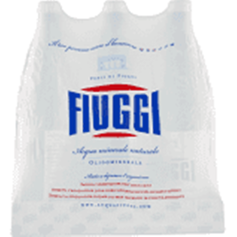 13 CASSE ACQUA FIUGGI NATURALE DIURETICA VETRO 1L X6 BOTTIGLIE DA TERME 48 BOT.