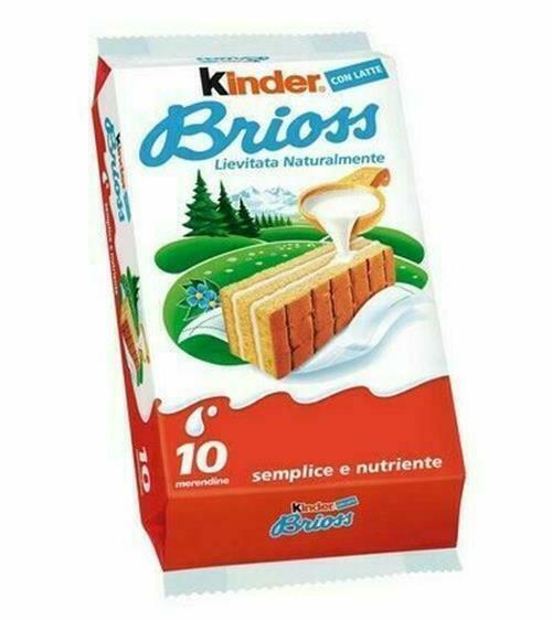 KINDER BRIOSS AL LATTE T10 x 3 PACCHI