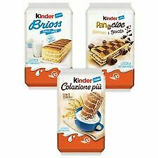 Kinder Brioche: Brioss Classica; Colazione Piu' Classico; PanECioc Classico 3X10