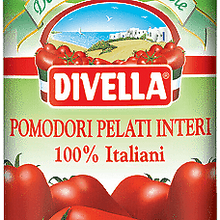 Carica l&#39;immagine nel visualizzatore di Gallery, DIVELLA POMODORI PELATI 100% PRODOTTO ITALIANO 24 BARATTOLI DA 400gr tot kg 9,6
