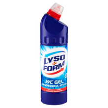 Carica l&#39;immagine nel visualizzatore di Gallery, 12BOTTIGLIE LYSOFORM WC GEL DISINCROSTANTE CANDEGGINA ATTIVA 750ML TOTALE.9000ML
