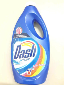 Dash Detersivo Liquido Salva Colore per Lavatrice 26 Lavaggi - Confezione 1,43L