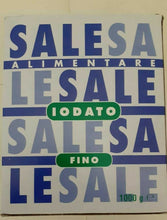 Carica l&#39;immagine nel visualizzatore di Gallery, Sale di Sicilia (Fino) - IODATO DI IN PACCHI DA KG 1 X 5 PEZZI TOT 5 KG
