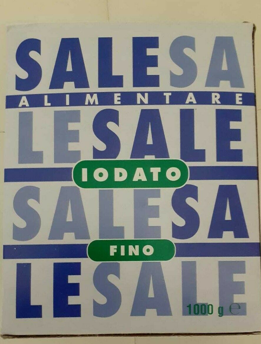 Sale di Sicilia (Fino) - IODATO DI IN PACCHI DA KG 1 X 5 PEZZI TOT 5 KG
