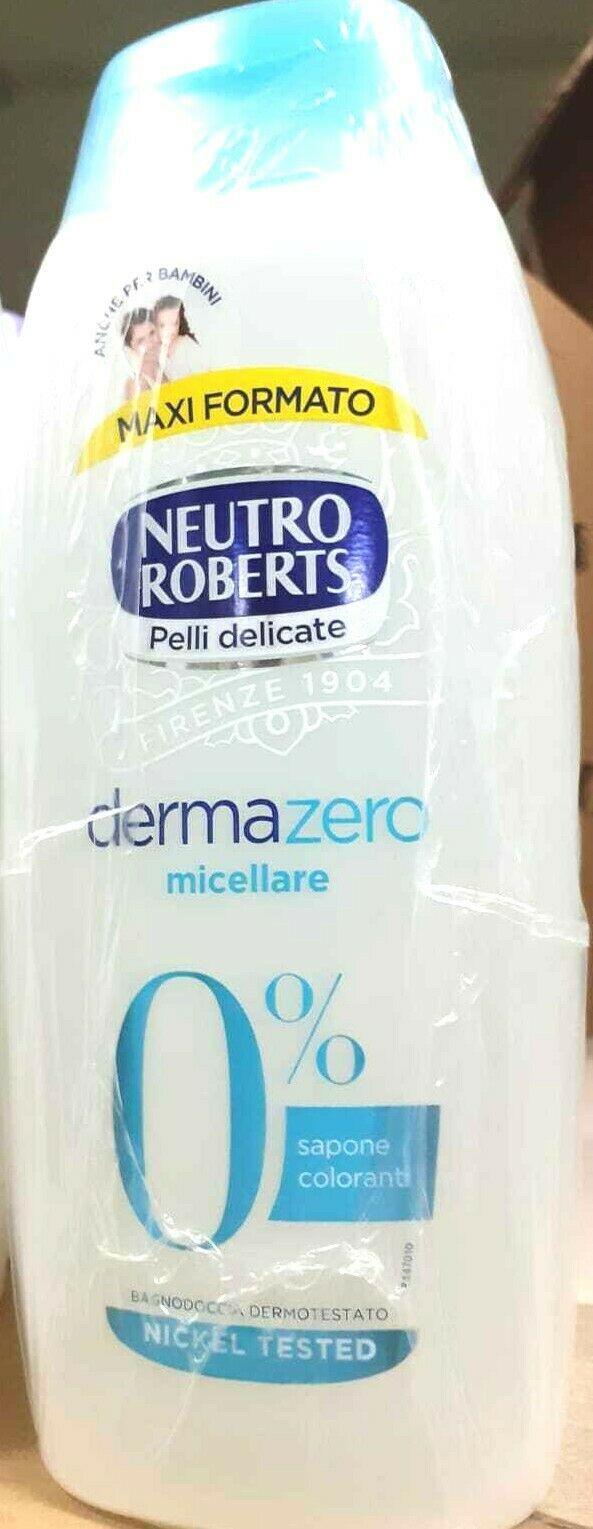 Bagno schiuma neutro Roberts Dermazero MICELLARE ml 700 c x 3 bott.
