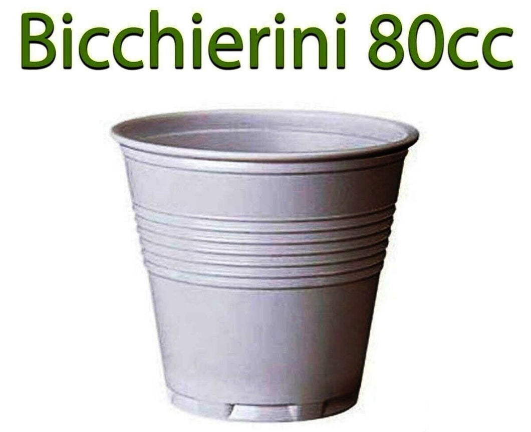 BICCHIERE Caffè MONOUSO BIANCHI 80 CC x 100 BICCHIERI x 10 confezioni