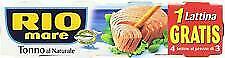 RIO MARE TONNO AL NATURALE 80 GR x 5  X 4 TOTALE 20 SCATOLE