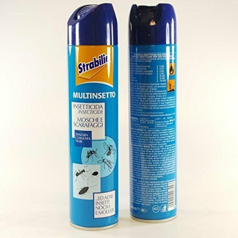 INSETTICIDA STRABILIA MULTINSETTO .300 ml.x 3 pezzi