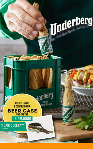 Cinturone Amaro Underberg +12 BOTTIGLIE AMARO E CESTELLO PLASTICA Cinta Cintura