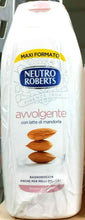 Carica l&#39;immagine nel visualizzatore di Gallery, Bagno schiuma neutro roberts Avvolgente   ml 700 con latte di mandorla x 3 bott.
