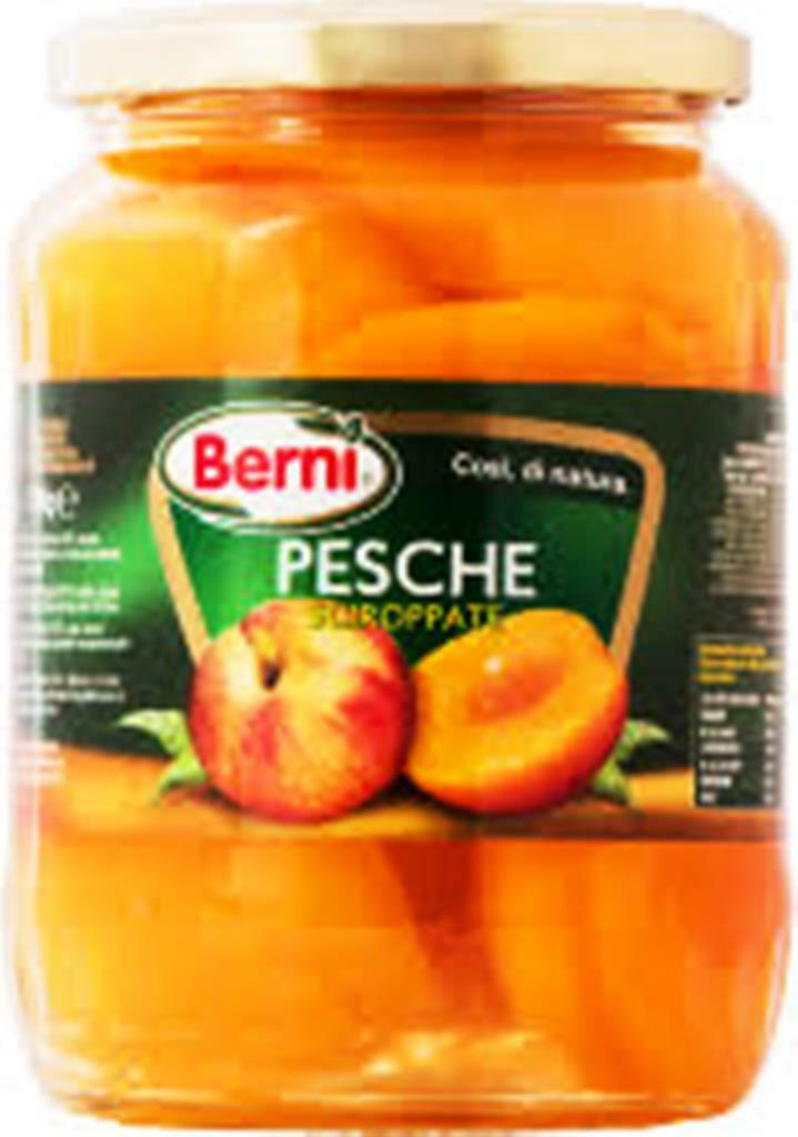 Pesche Sciroppate Berni gr 700 x 2 pezzi
