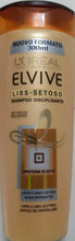 Carica l&#39;immagine nel visualizzatore di Gallery, 4 PEZZI L&#39;OREAL ELVIVE SHAMPOO LISS SETOSO  ML300 PER CAPELLI LISCI,E DIFFICILI
