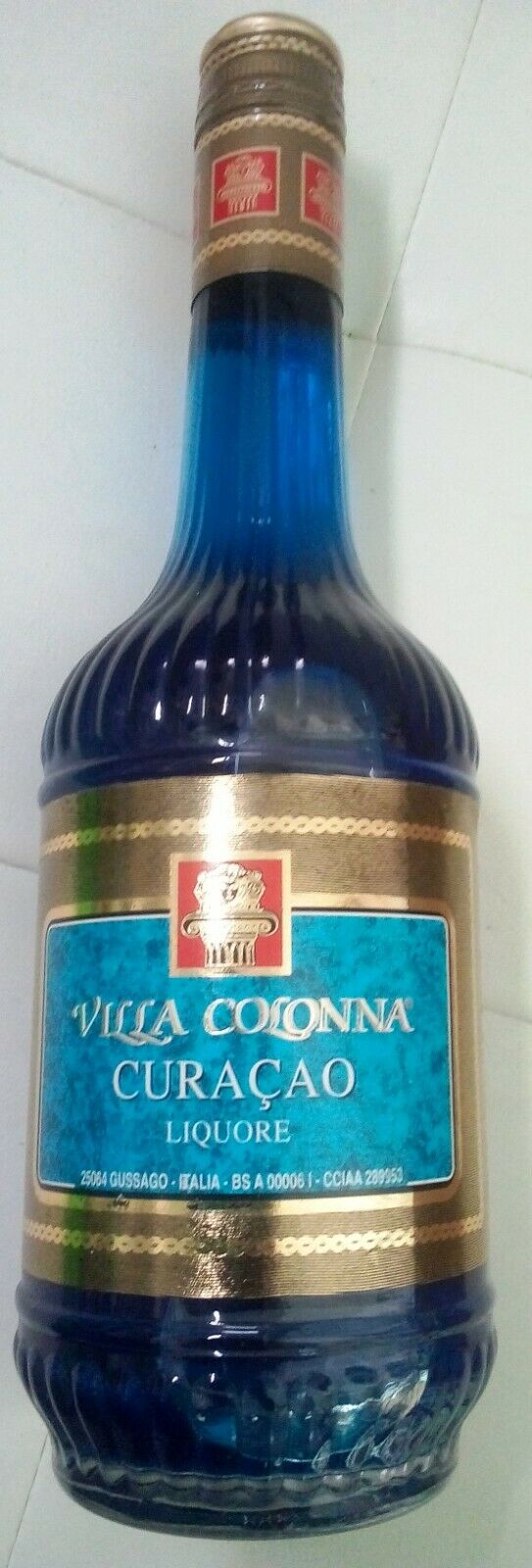 Liquore Blue Curacao villa colonna cl.70