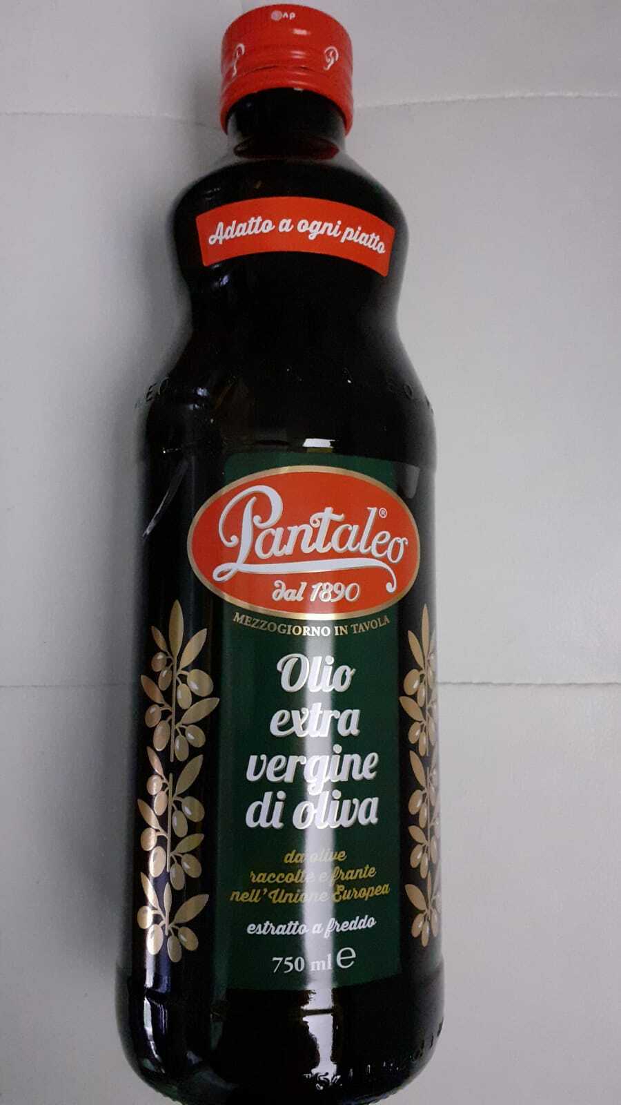 Olio Extravergine Di Oliva  PANTALEO ML 750 PER TUTTE LE PIETANZA X 3 BOTTIGLIE