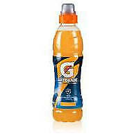 gatorade  o arancia rossa o arancia o limone ml 500 x 12