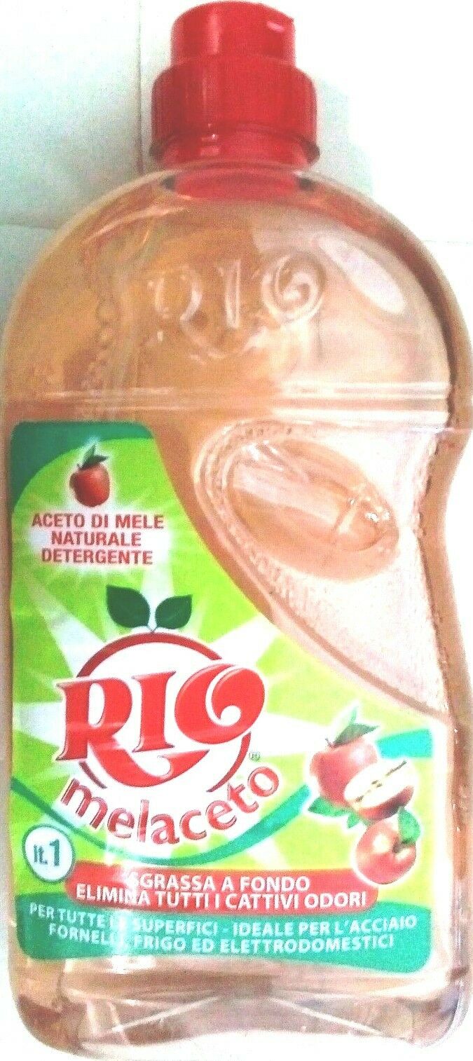 Detergente Rio Melaceto lt 1x2 BOTT.XACCIAIO FORNELLI ELETTRODOM.FRIGO TUTTOFARE